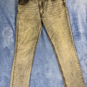 Levi's 511 gray smoked  jeans men Size 36 x 32